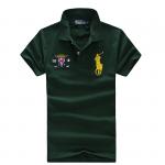 high neck t-shirt wholesale polo ralph lauren hommes 2013 italy cotton pl2211 green yellow